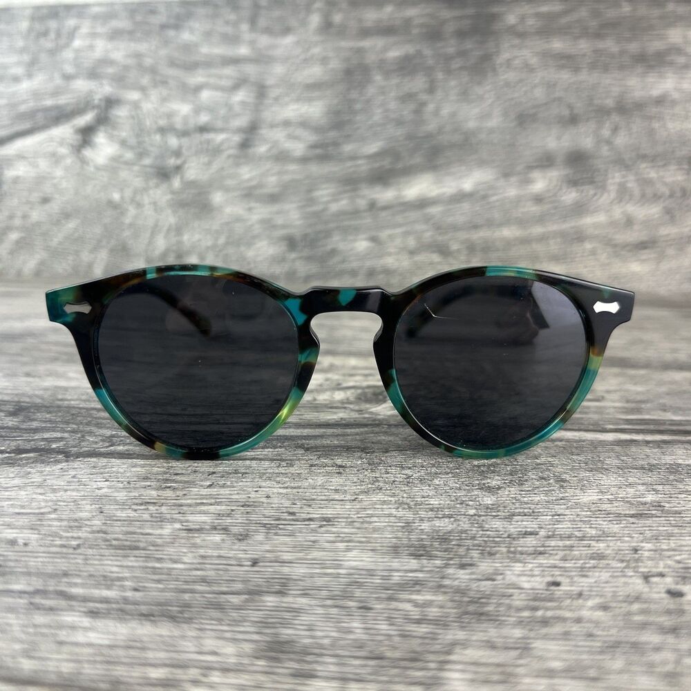 Carfia CA5288 Blue Green Tortoise Acetate Sunglasses Col.N04 Polarized 48-22-145